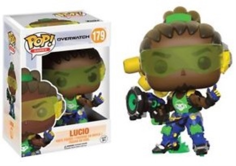 FUNKO ACTION FIGURES FUNKO POP GAMES OVERWATCH LUCIO